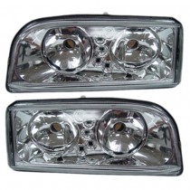 Koplamp set LED stadsverlichting helder glas Aftermarket Volvo 850, 1994-1997 ond.nr. 9159408, 9159409, 6817004, 6817005