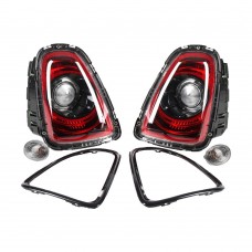 Achterlicht retrofit set, Black Line, Origineel, Mini R56, Mini R57, Mini R58, Mini R59, ond.nr. 63212320380